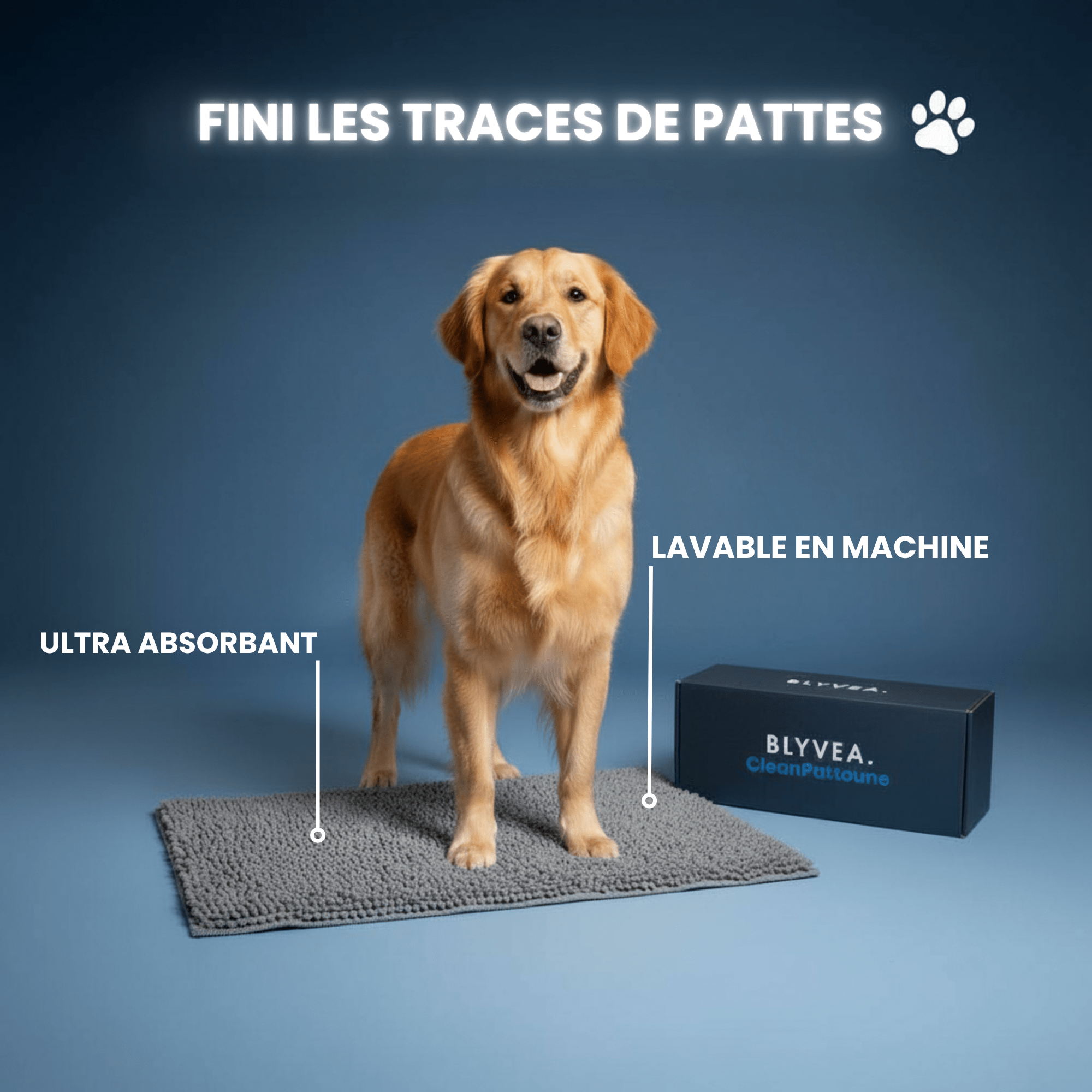 Tapis ultra-absorbant CleanPattoune™