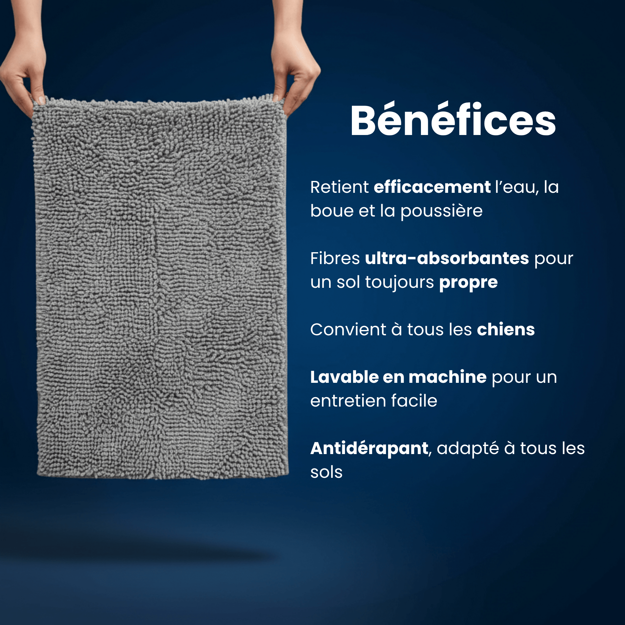 Tapis ultra-absorbant CleanPattoune™