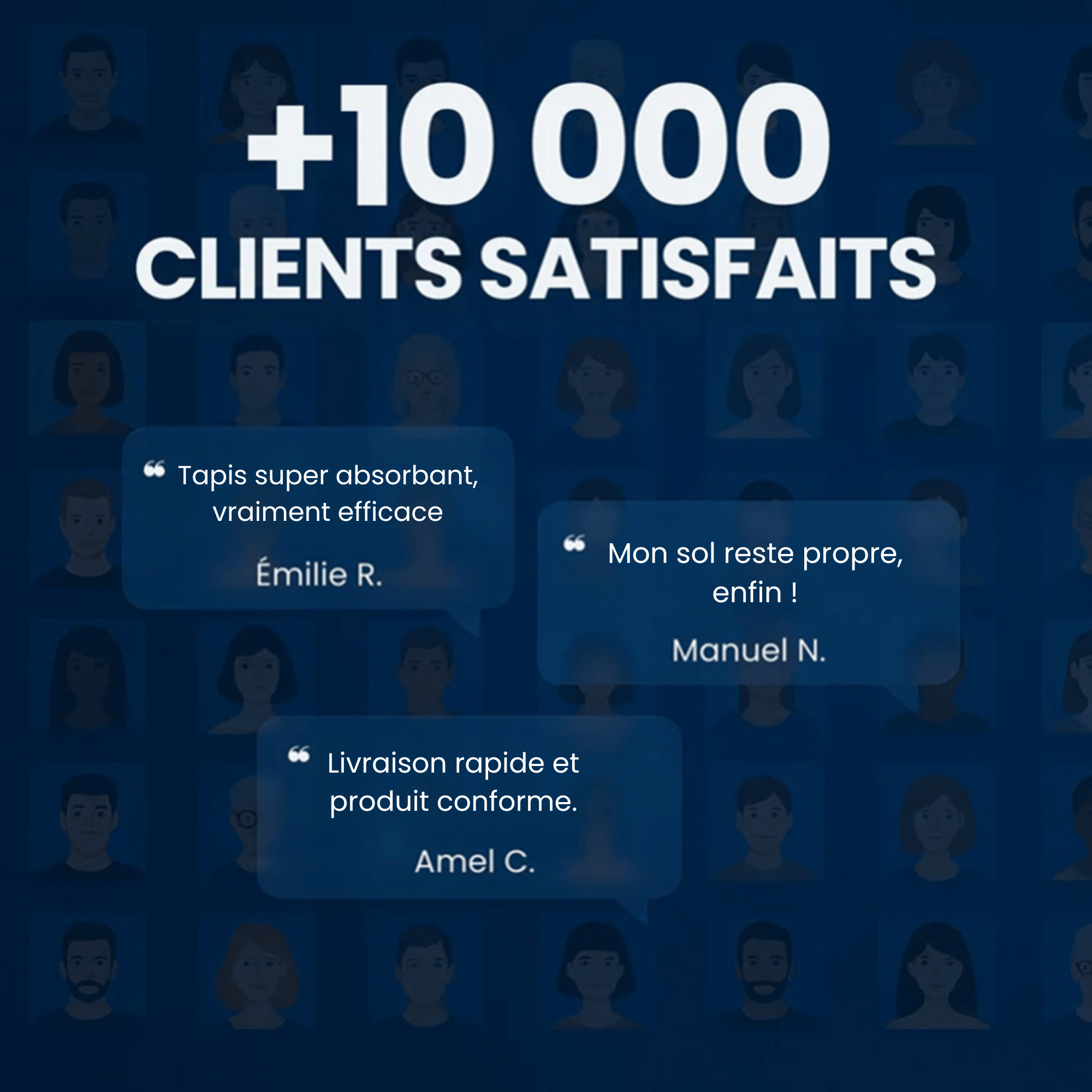 Tapis ultra-absorbant CleanPattoune™